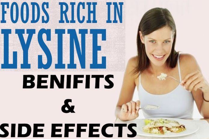 foods high in lysine