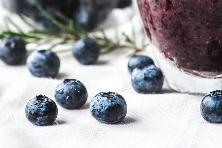 Blueberry-smoothies