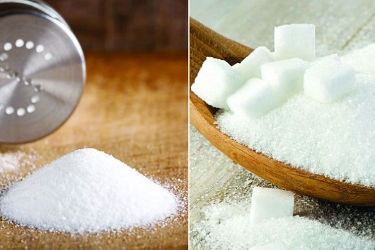 Reduce the salt and sugar