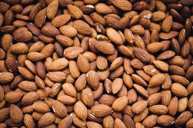 Nutritional value of water soaked almonds