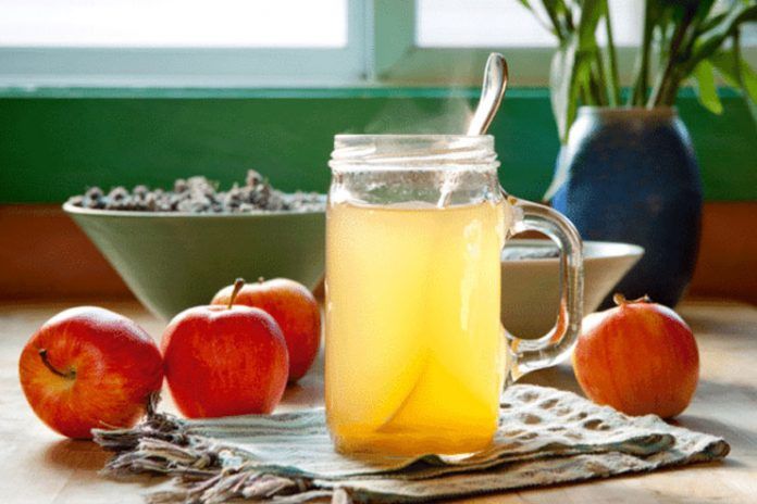 drink apple cider vinegar in the morning