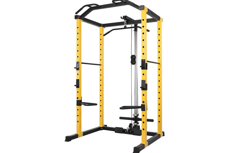 HulkFit Power Cage with Lat Pulldown