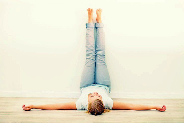 Inverted Wall Sit