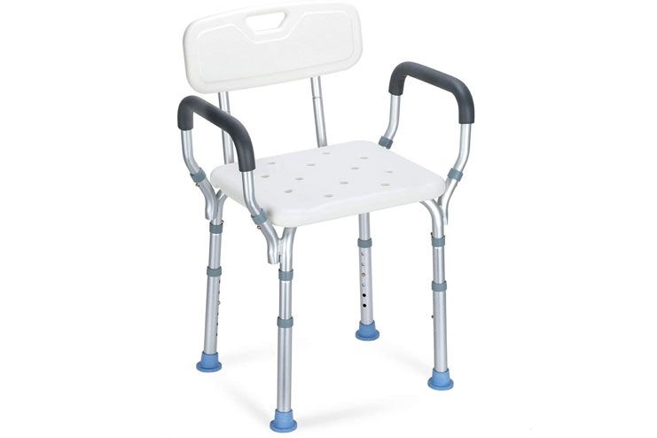 OasisSpace Heavy Duty Shower Chair for Disabled Adults