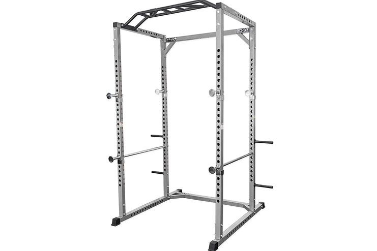 Valor Fitness Heavy Duty Power Rack with Lat Pulldown